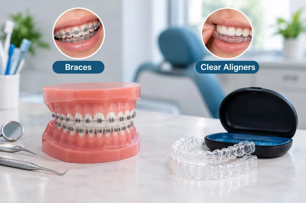 Braces vs Clear Aligners – Which Option May Be Right for You?